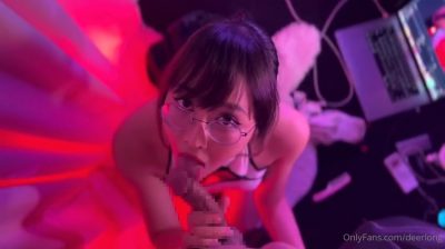 คลิปหลุด น้องกวาง ส่งตรงจากโอนลี่แฟน Onlyfans ใส่ชุดเซ็กซี่ยั่วเย็ด แล้วโม๊กควยให้แฟนอย่างเด็ด โดนชักแตกใส่เต็มหน้า