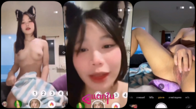 คลิปหลุดตั้งกล้องไลฟ์สดวัยรุ่นไทยอย่างน่ารักเลยน้องนมอย่างสวยไลฟ์สดในกลุ่มลับดิสคอสถอดหมดจัดเต็มงานอย่างเด็ด