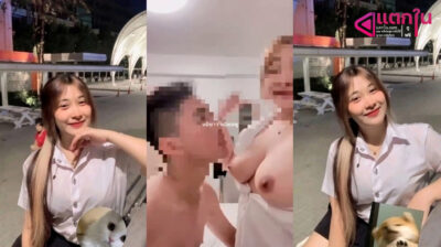 คลิปหลุดทางบ้าน สาวชุดอาชีว มาโดนแฟนหนุ่มจับดูดนมแจ่มๆ ต่อด้วยแหวกขาจับควยมาดูดน้ำควยงานโครตดีจัดๆลีลาแจ่มๆ งานดีจัดๆ