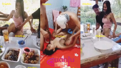 คลิปหลุดไทย จับรุมเย็ดเด็กเอ็นในวงเหล้า Bellsw2535 จับล้วงหีขยำนมกันเสียวๆแล้วจับควยชักให้รัวๆ ก่อนพาเข้าไปเย็ดหีในห้องรัวๆแบบไม่ยั้งเลย