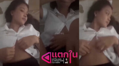 คลิปหลุดไทย แฟนสาวโดนพามาจับล่อเสียวเย็ดหีคาชุดที่ห้องจับแหกขาเอาควยกระแทกหีรัวๆแบบไม่ยั้งจนน้ำแตก แล้วร้องครางเสียวออกมา