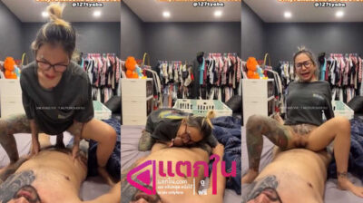 คลิปหลุดโอลี่แฟน เจ๊เมย์แมวปีศาจ catdevilswing ขึ้นขย่มโยกเอวเด้งเอวบดควยให้แบบเสียวๆจนน้ำแตกร้องครางอย่างลั่น